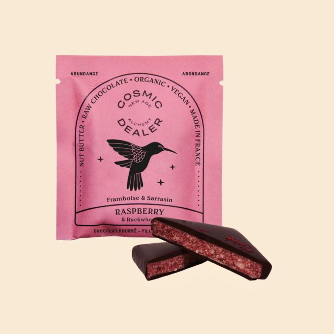 Šokoladas. Raspberry & Buckwheat
