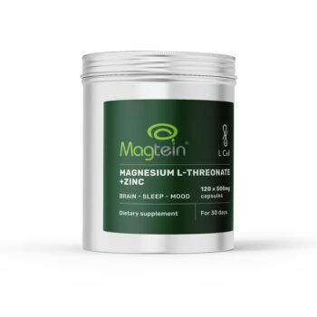 Magnio L-Treonatas (500mg kapsulės, 120 vnt.)