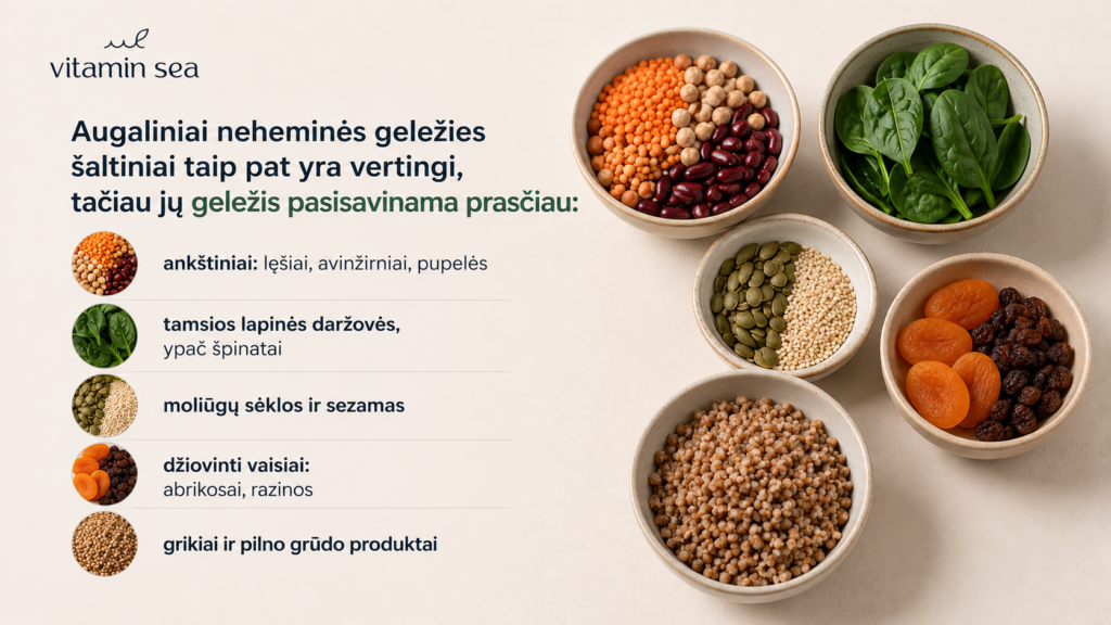 Geležies trūkumas: simptomai, priežastys, tyrimai ir gydymas